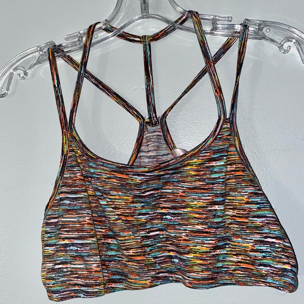Multi-Color Abstract Bralette